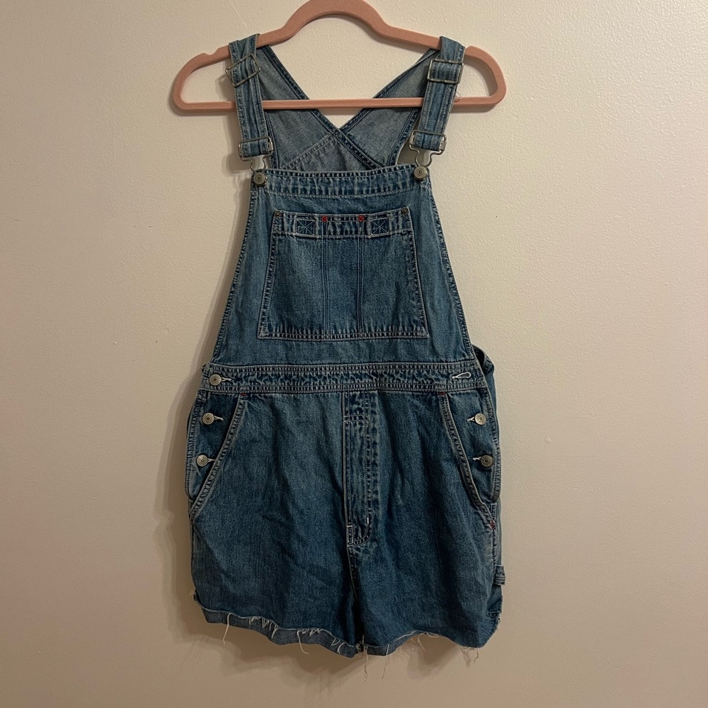 GAP Light Blue Denim Overalls